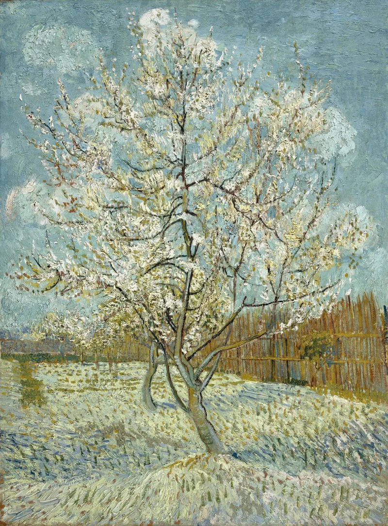 Den rosa ferskenblomsten - Vincent van Gogh