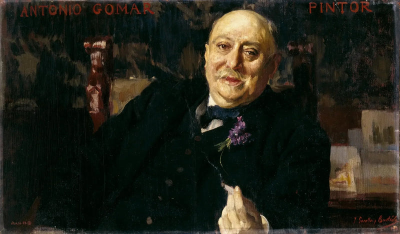 Maleren Antonio Gomar y Gomar - Joaquín Sorolla