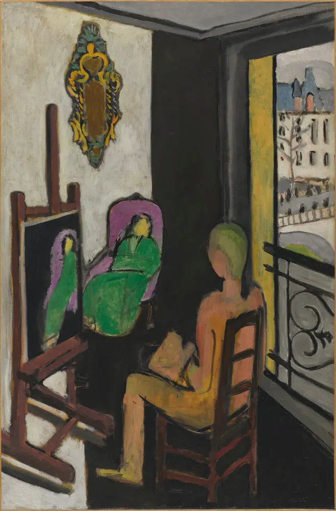 Maleren i sitt atelier - Henri Matisse