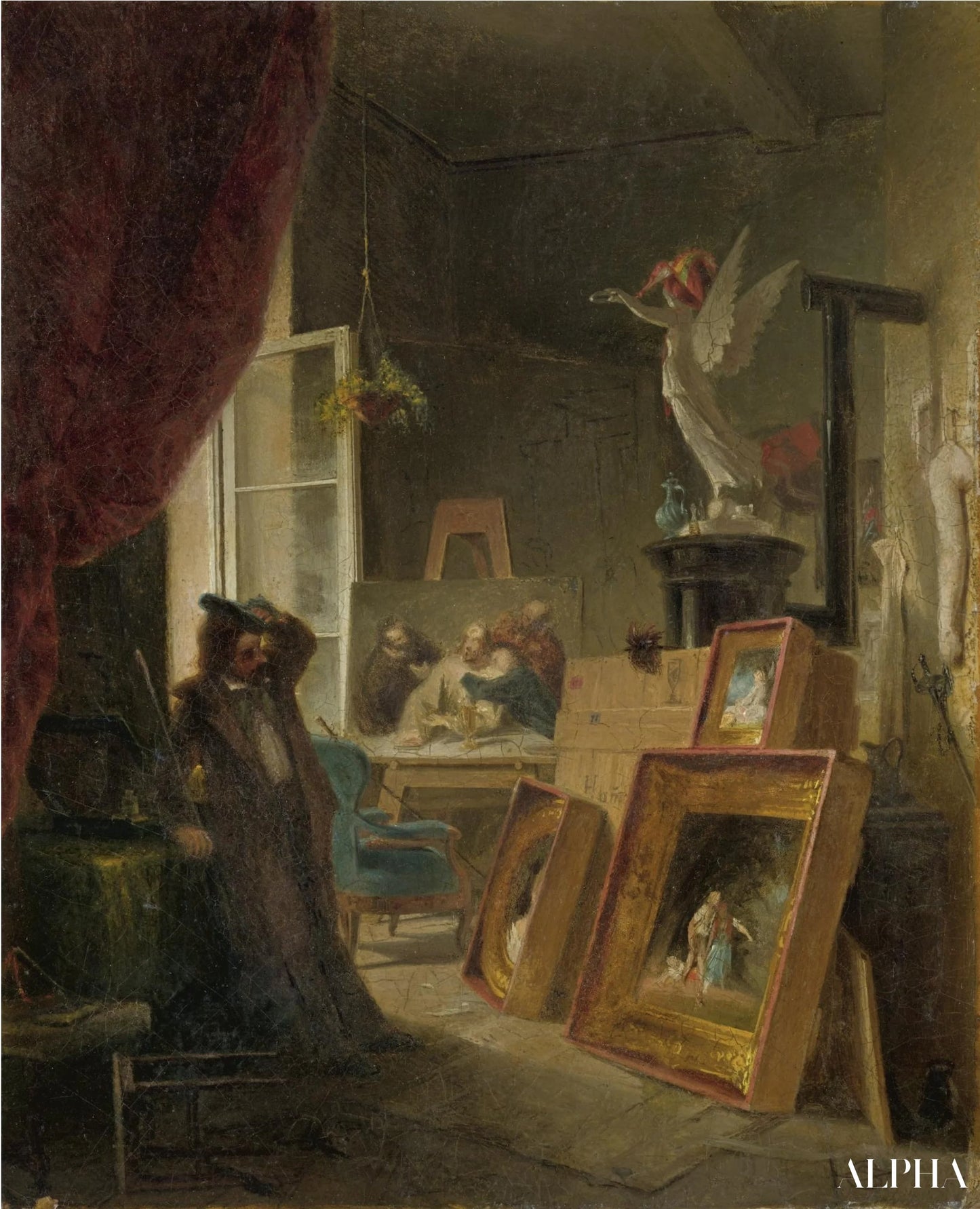 Den historiske maleren - Carl Spitzweg - Reproduksjoner av malerier og høykvalitets malerier
