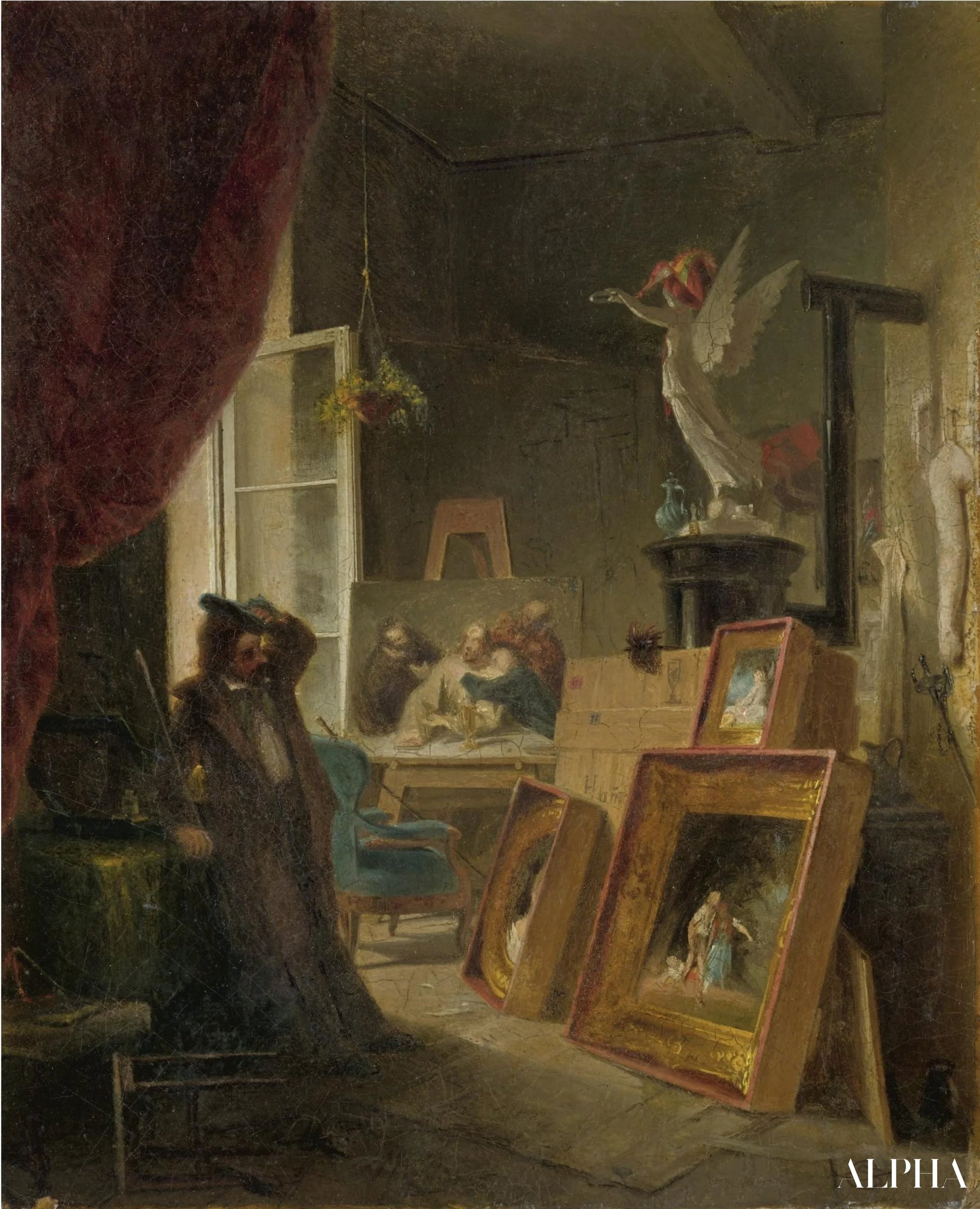 Den historiske maleren - Carl Spitzweg - Reproduksjoner av malerier og høykvalitets malerier
