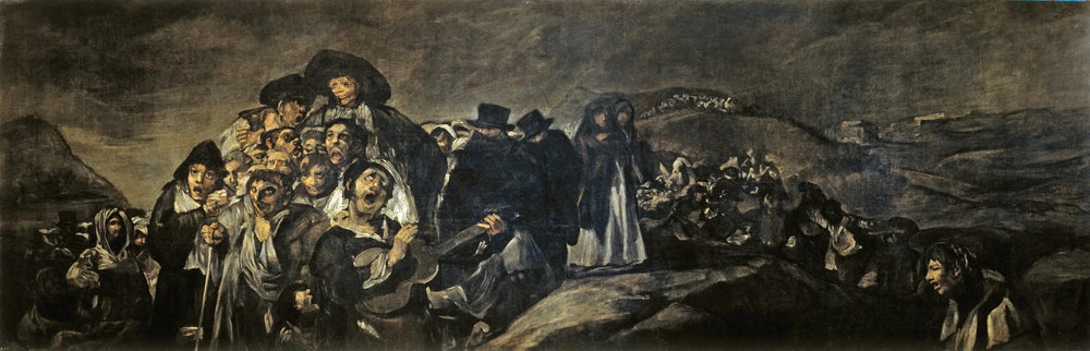 Le Pèlerinage à l'ermitage de San Isidro - Francisco de Goya image 1 reproduction réalisée par Alpha Reproduction