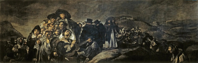 Pilgrimsferden til eremittstedet San Isidro - Francisco de Goya
