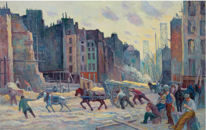 Bore ut Réaumur-gaten - Maximilien Luce