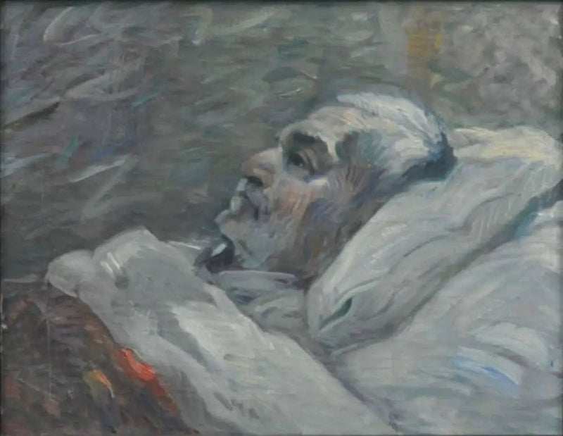 Faren på sykesengen I - Franz Marc
