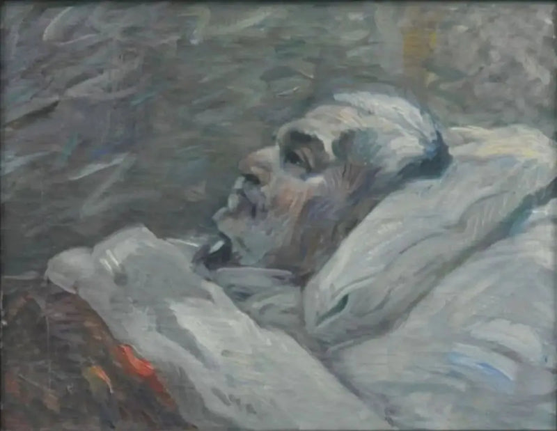 Faren på sykesengen I - Franz Marc