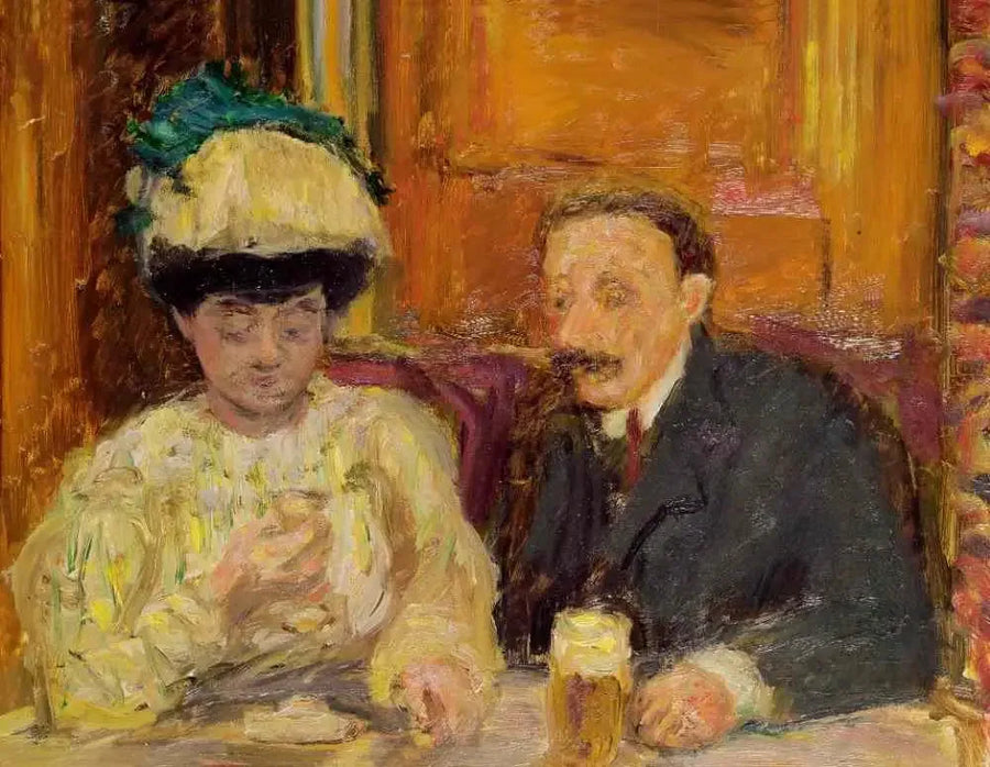 Den Lille Kafé - Pierre Bonnard