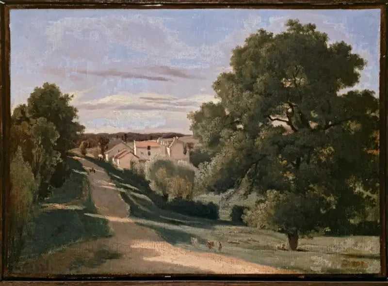 Den lille Chaville - Jean-Baptiste Camille Corot