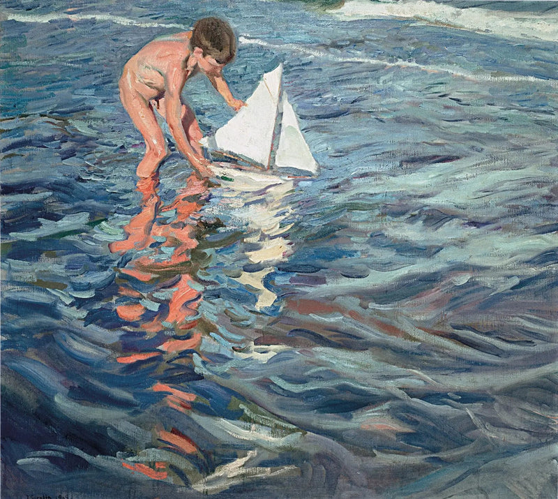 Den Lille Kutteren - Joaquín Sorolla