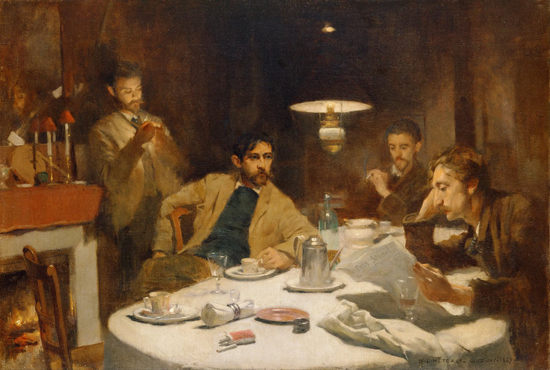 Frokosten for ti cent - Willard Metcalf