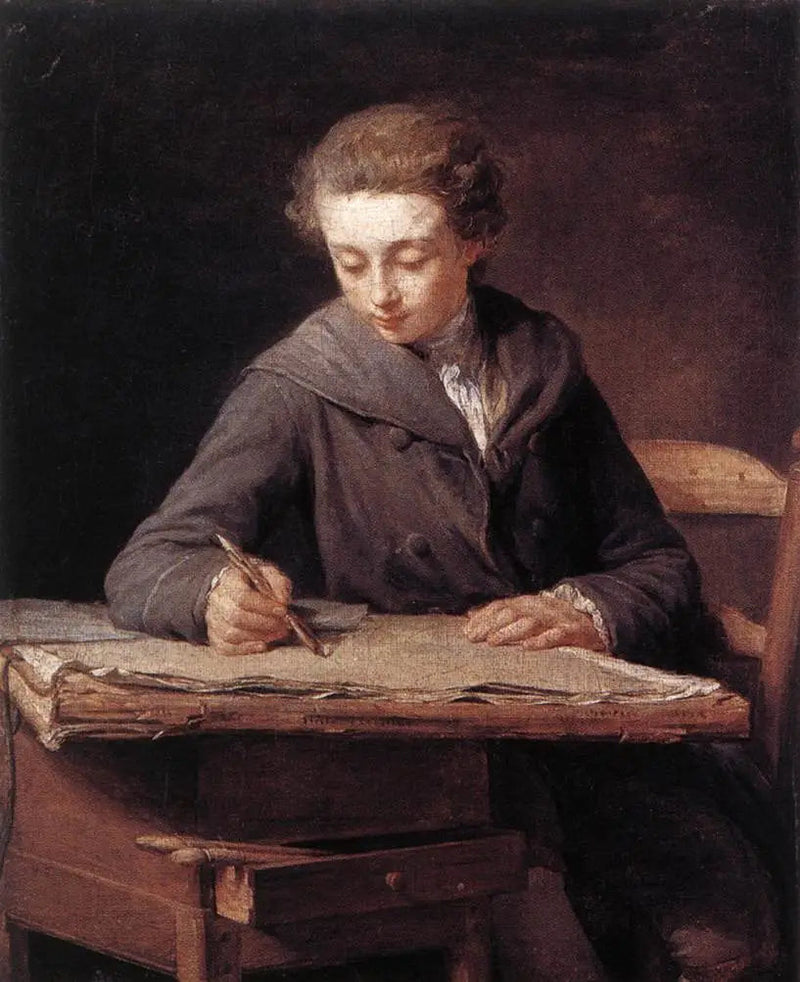 Den Lille Tegneren - Nicolas-Bernard Lépicié