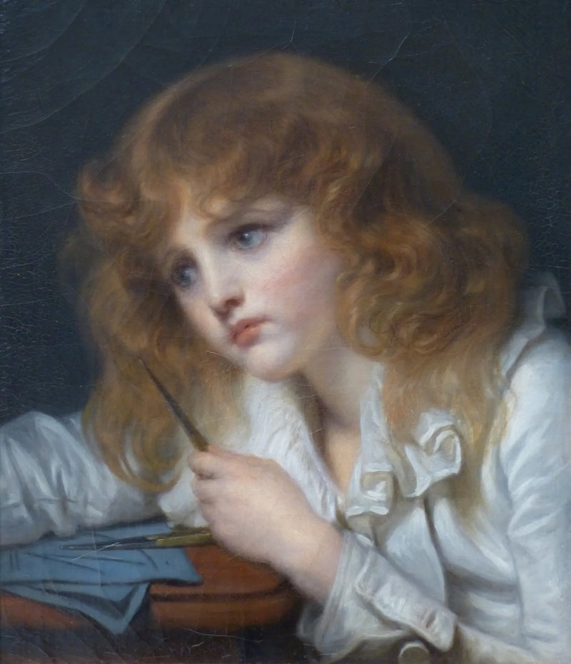 Den lille matematikeren - Jean-Baptiste Greuze