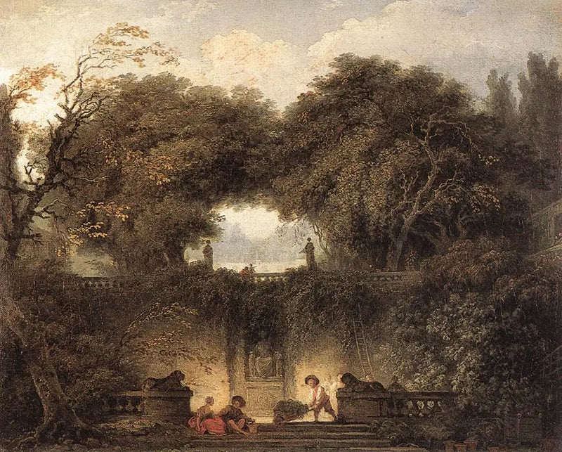 Liten Park - Jean-Honoré Fragonard