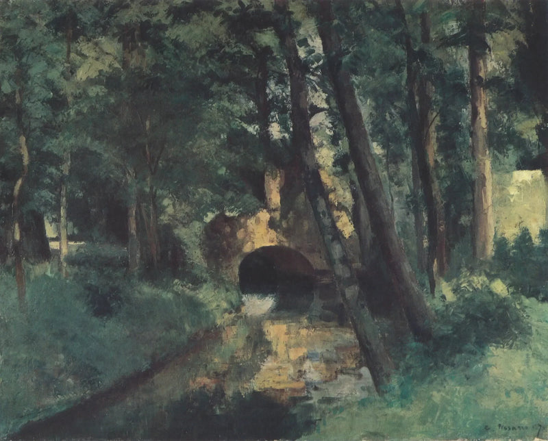 Den Lille Bro, Pontoise - Camille Pissarro