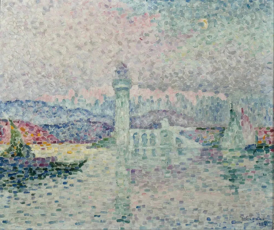 Fyrtårnet i Antibes - Paul Signac