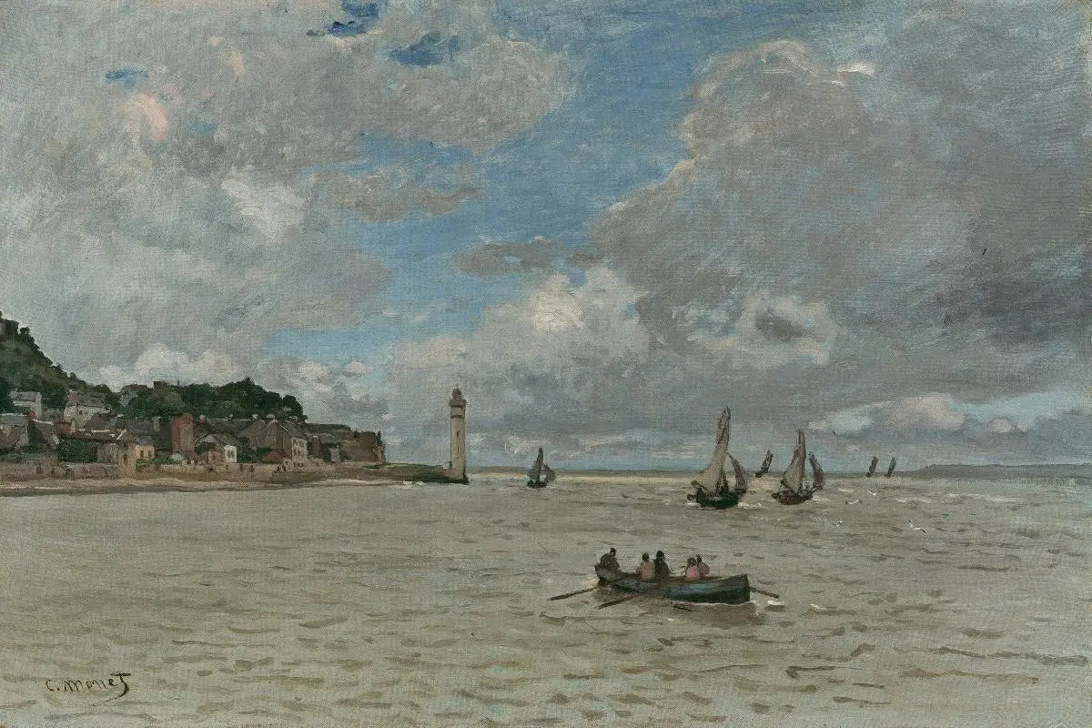 Le Phare de Honfleur - Claude Monet image 1 tableau peint à l’huile sur toile