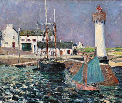 Fyret ved Port Haliguen - Maxime Maufra
