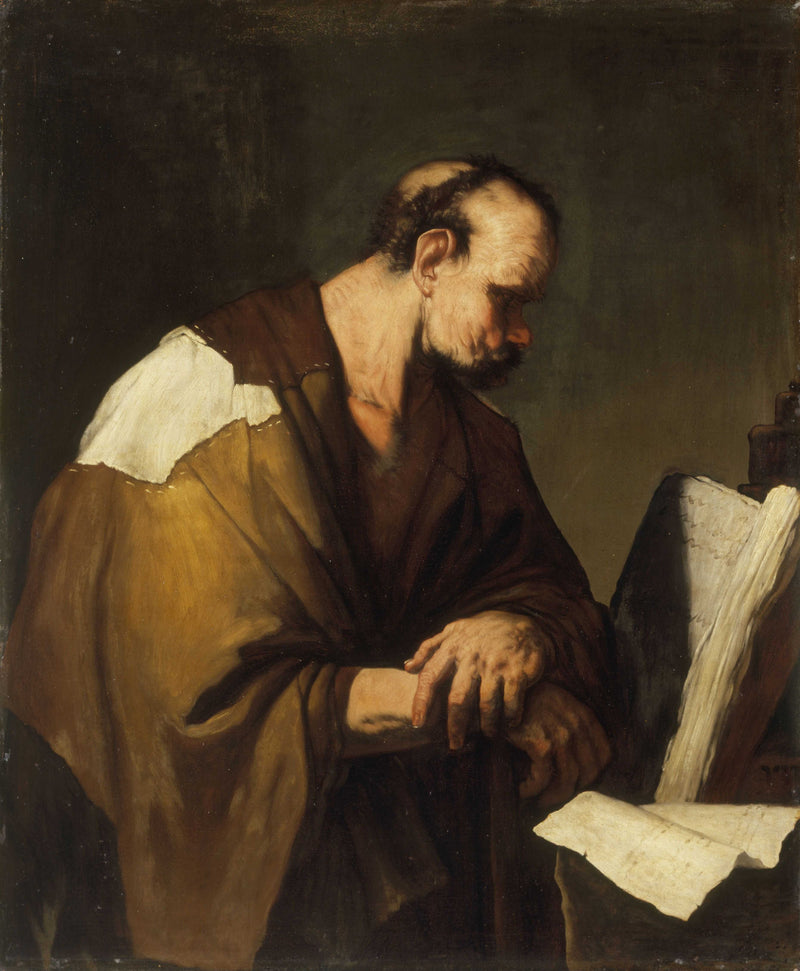 Filosoferen Chilon - Luca Giordano
