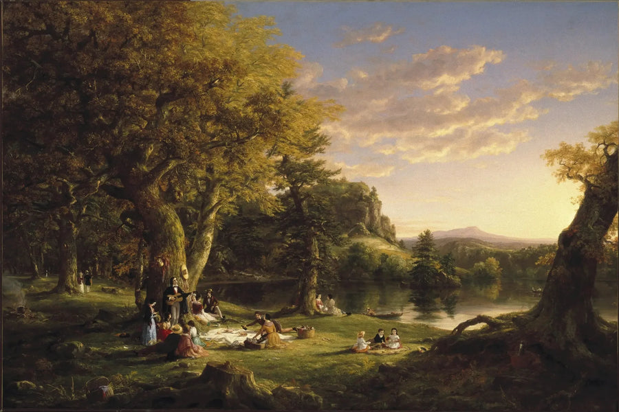 Piknik - Thomas Cole

Source:
Le Pique-nique - Thomas Cole
