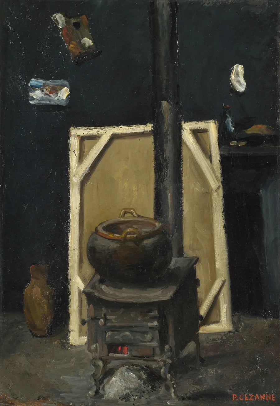 Verkstedets ovn - Paul Cézanne