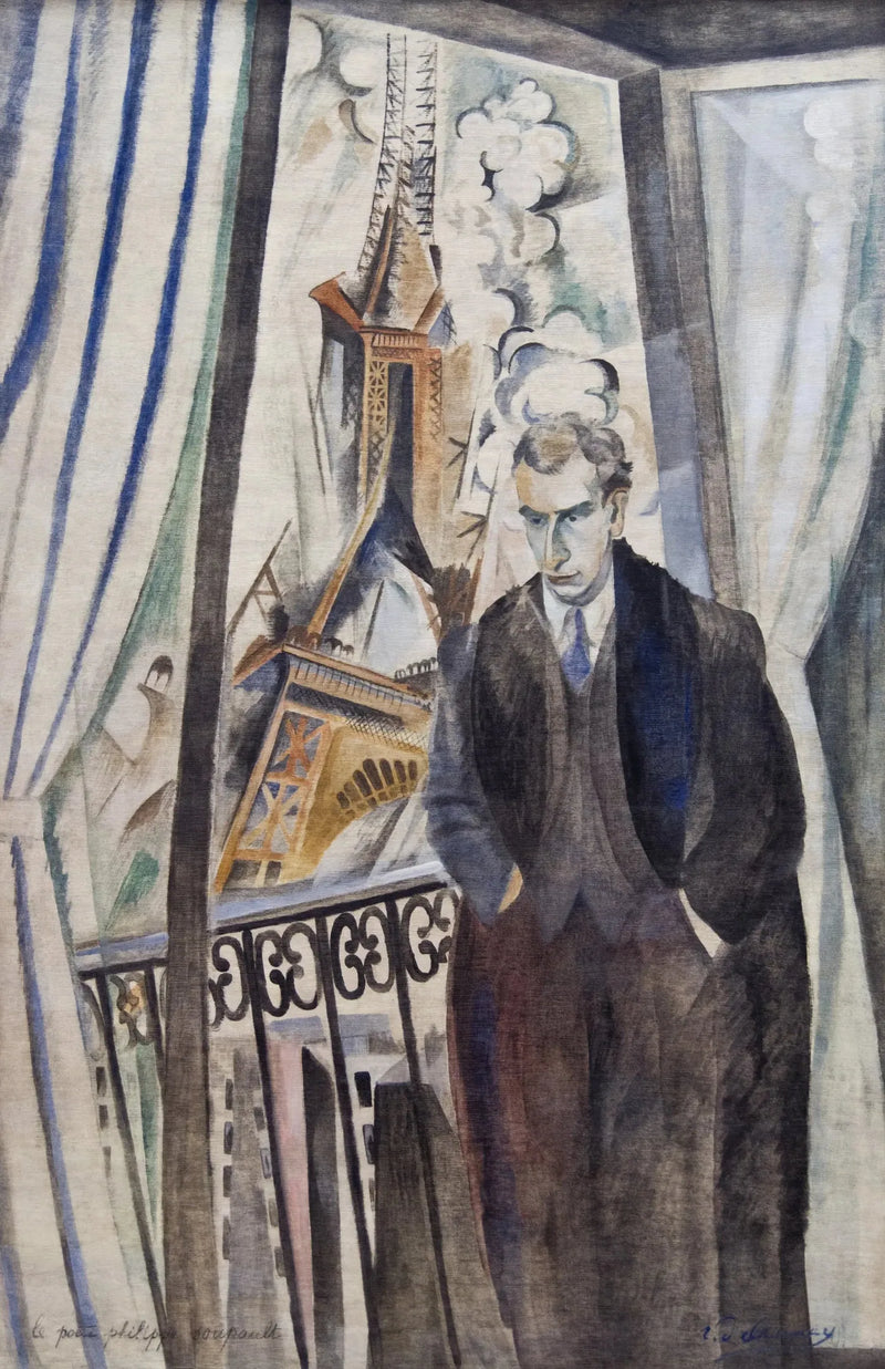 Poeten Philippe Soupault - Robert Delaunay