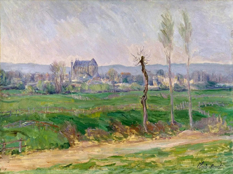 Vernons utsikt - Claude Monet