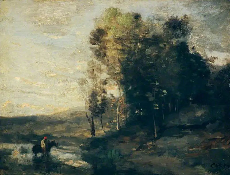 Le point d’eau - Jean-Baptiste Camille Corot - Alpha Reproduction