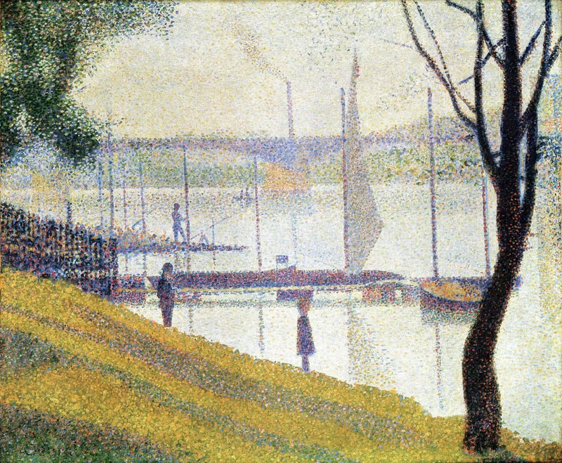 Broen i Courbevoie - Georges Seurat