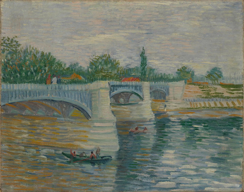 Broen i Courbevoie - Vincent van Gogh
