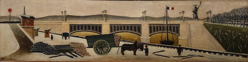 Grenelle-broen - Henri Rousseau