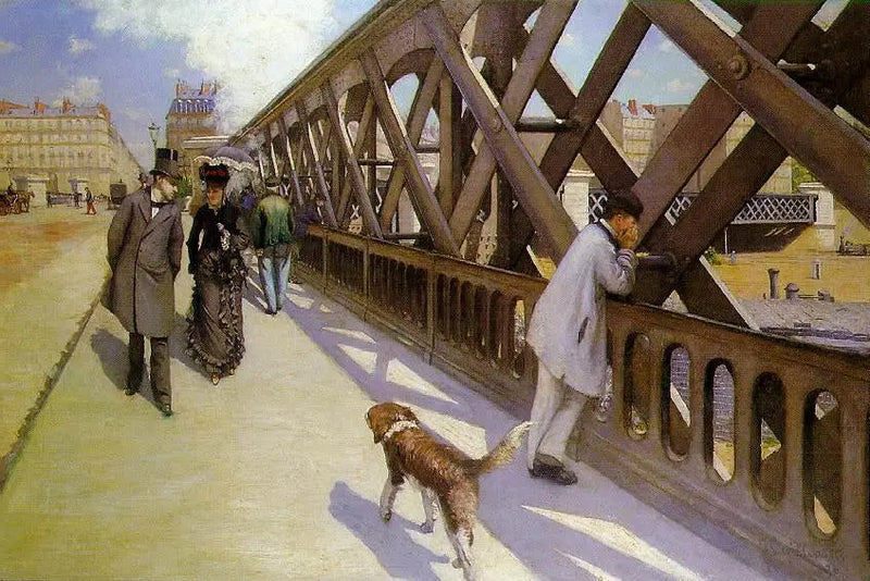 Europa-broen - Gustave Caillebotte