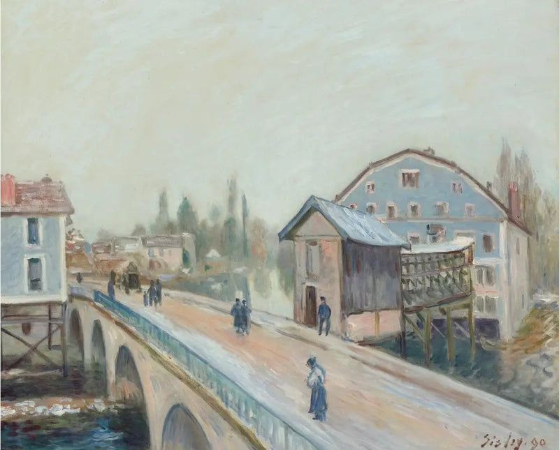 Moret-broen - Alfred Sisley