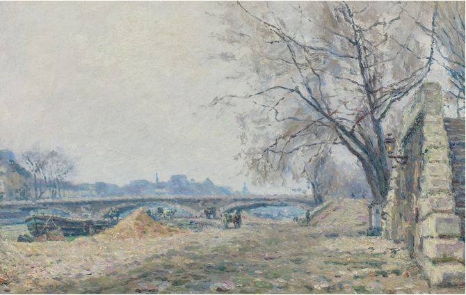 Solférino-broen - Maximilien Luce