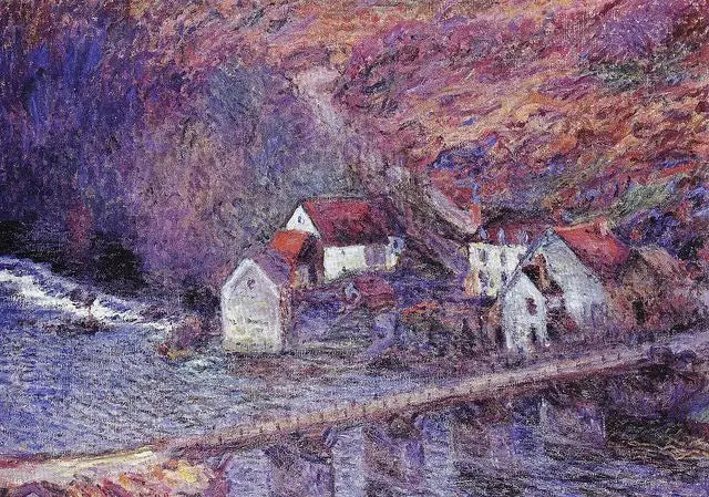 Le pont de Vervy - Claude Monet image 1 reproduction réalisée par Alpha Reproduction