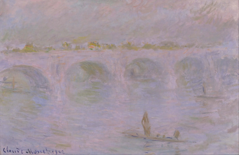 Waterloo-broen i London - Claude Monet