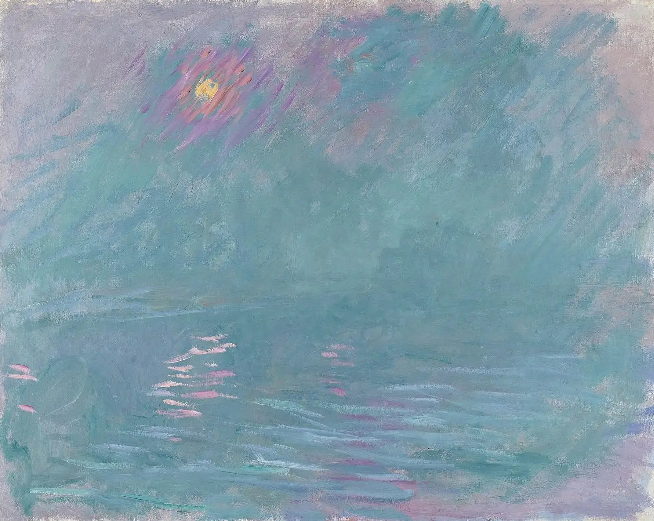 Le pont de Waterloo - Claude Monet image 1 copie peinte à la main à l’huile