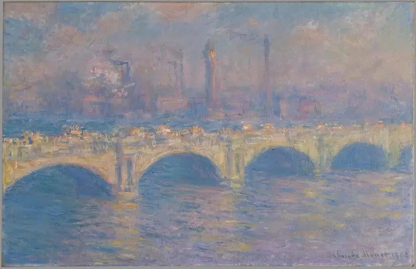 Waterloo-broen, London - Claude Monet