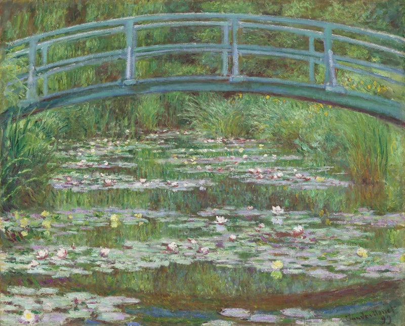 Den japanske broen – 1899 - Claude Monet