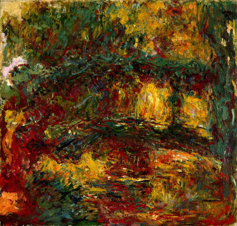 Den japanske broen - Claude Monet