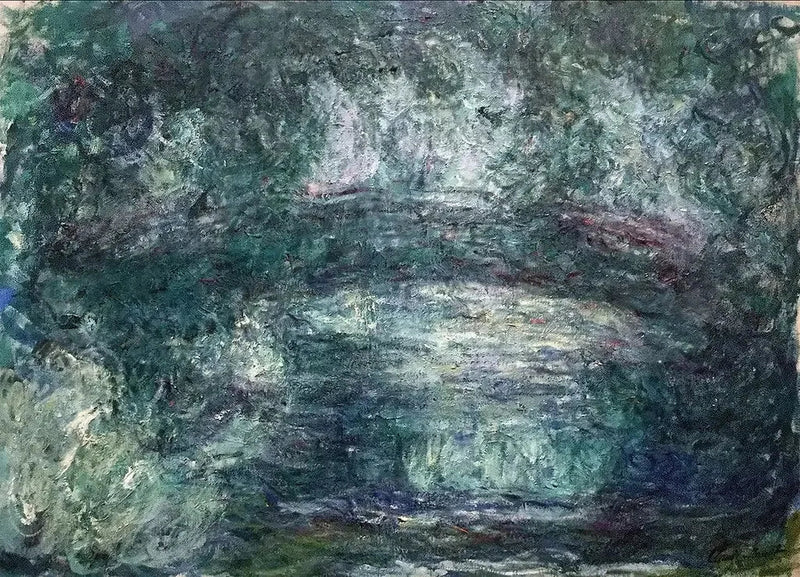 Den japanske broen - Claude Monet