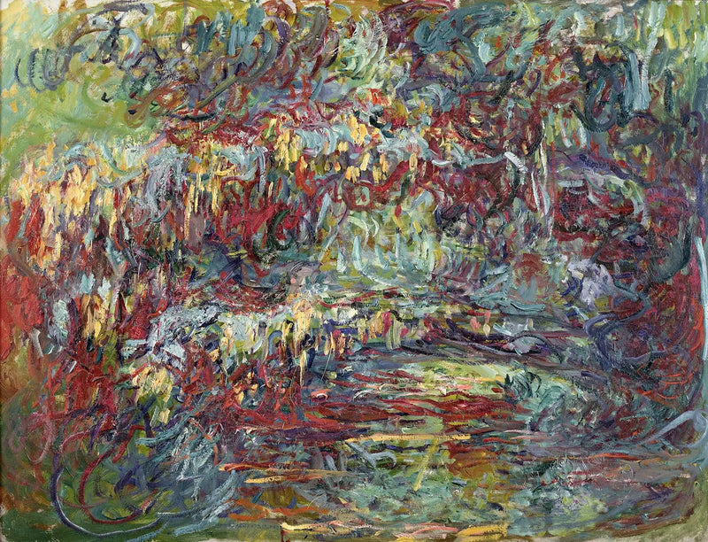 Den japanske broen - Claude Monet