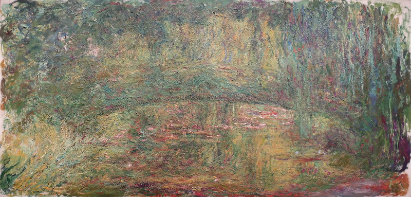 Den japanske broen - Claude Monet