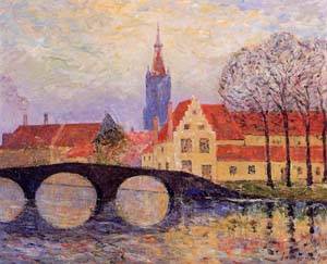 Broen Leguenay i Brugge - Maxime Maufra