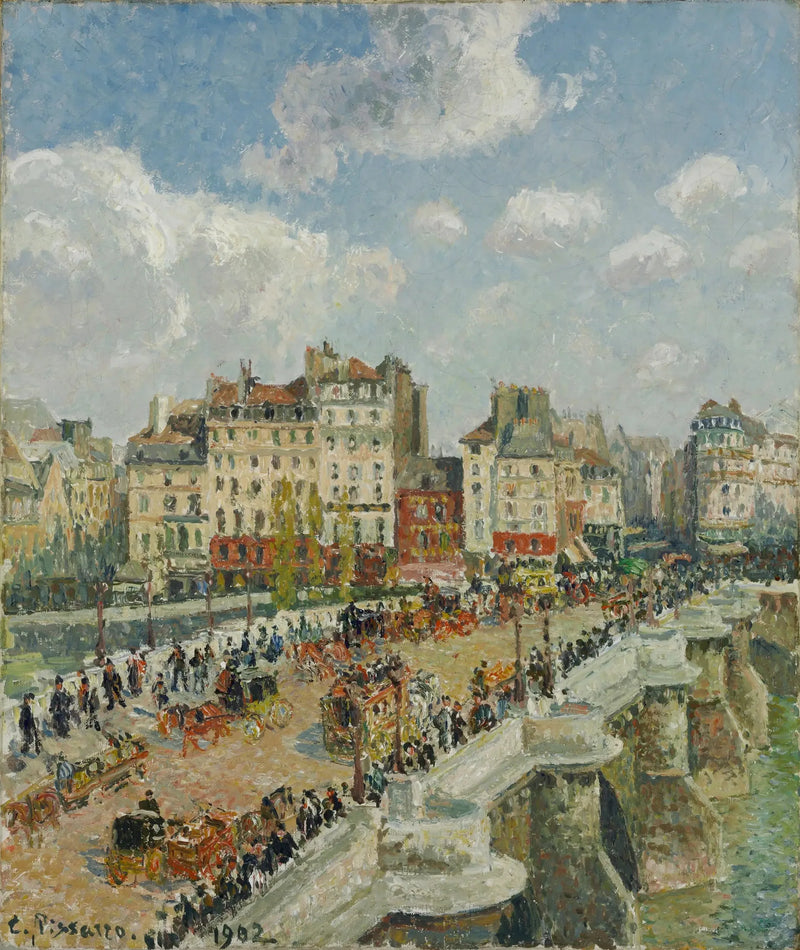 Pont-Neuf, Sol (Andre serie) - Camille Pissarro