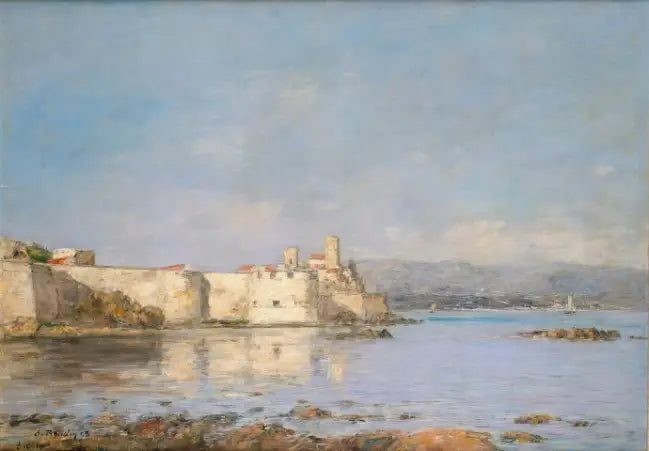 Antibes havn - Eugène Boudin