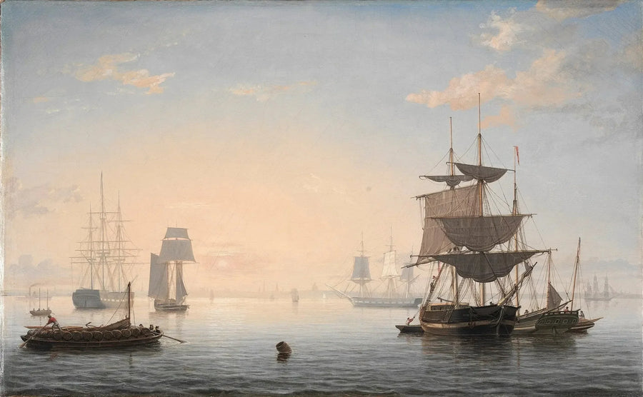 Bostons havn, med byen i det fjerne - Fitz Henry Lane

Source:
Le port de Boston, avec la ville au loin - Fitz Henry Lane