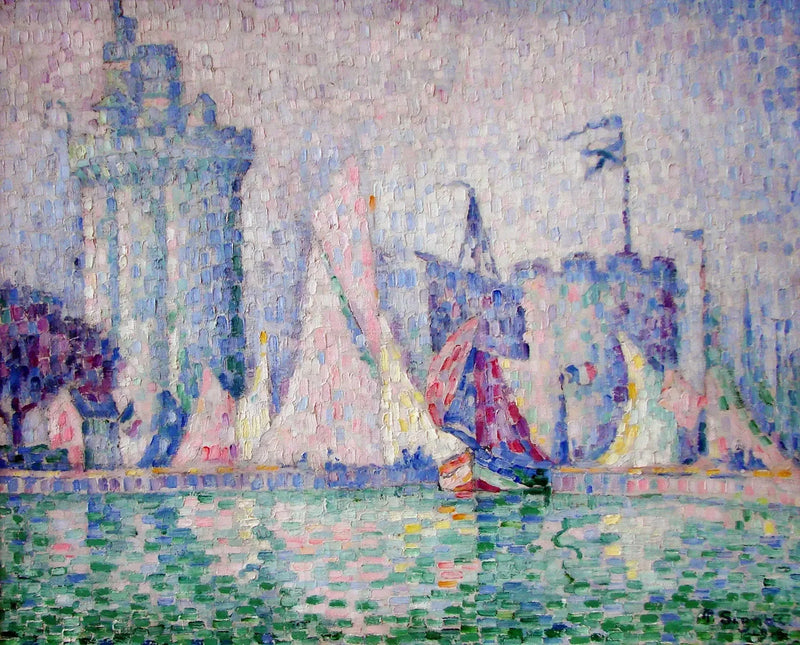 Havnen i La Rochelle - Paul Signac