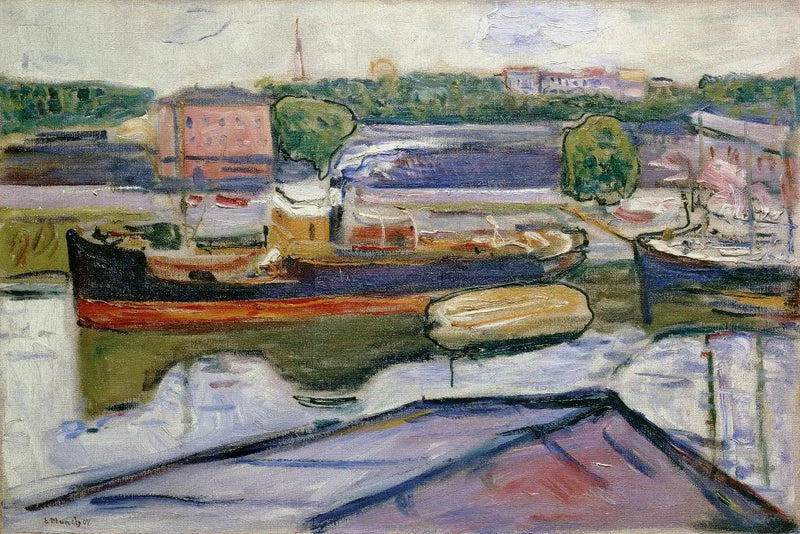 Lufthavnen i Lübeck - Edvard Munch