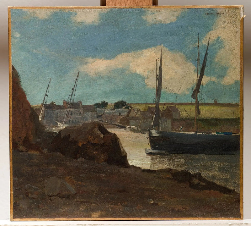 Morgat-havnen - Odilon Redon
