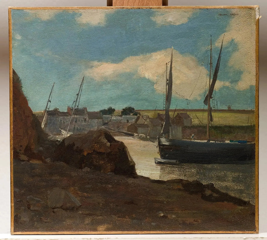 Morgat-havnen - Odilon Redon